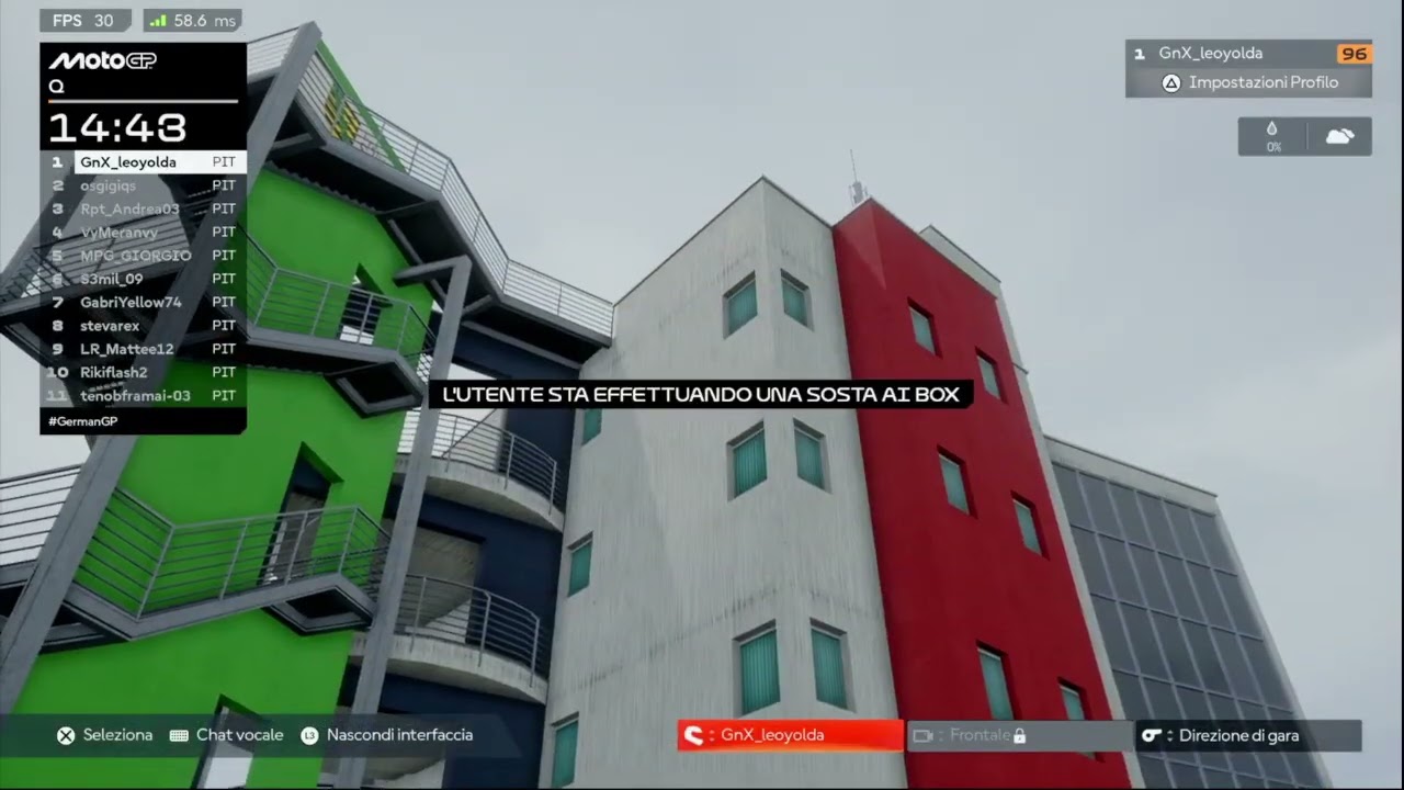 ELITE MOTO RACING ROUND 9: GERMANIA (Qualifiche 15 Min; Sprint 25%; Gara 75%)