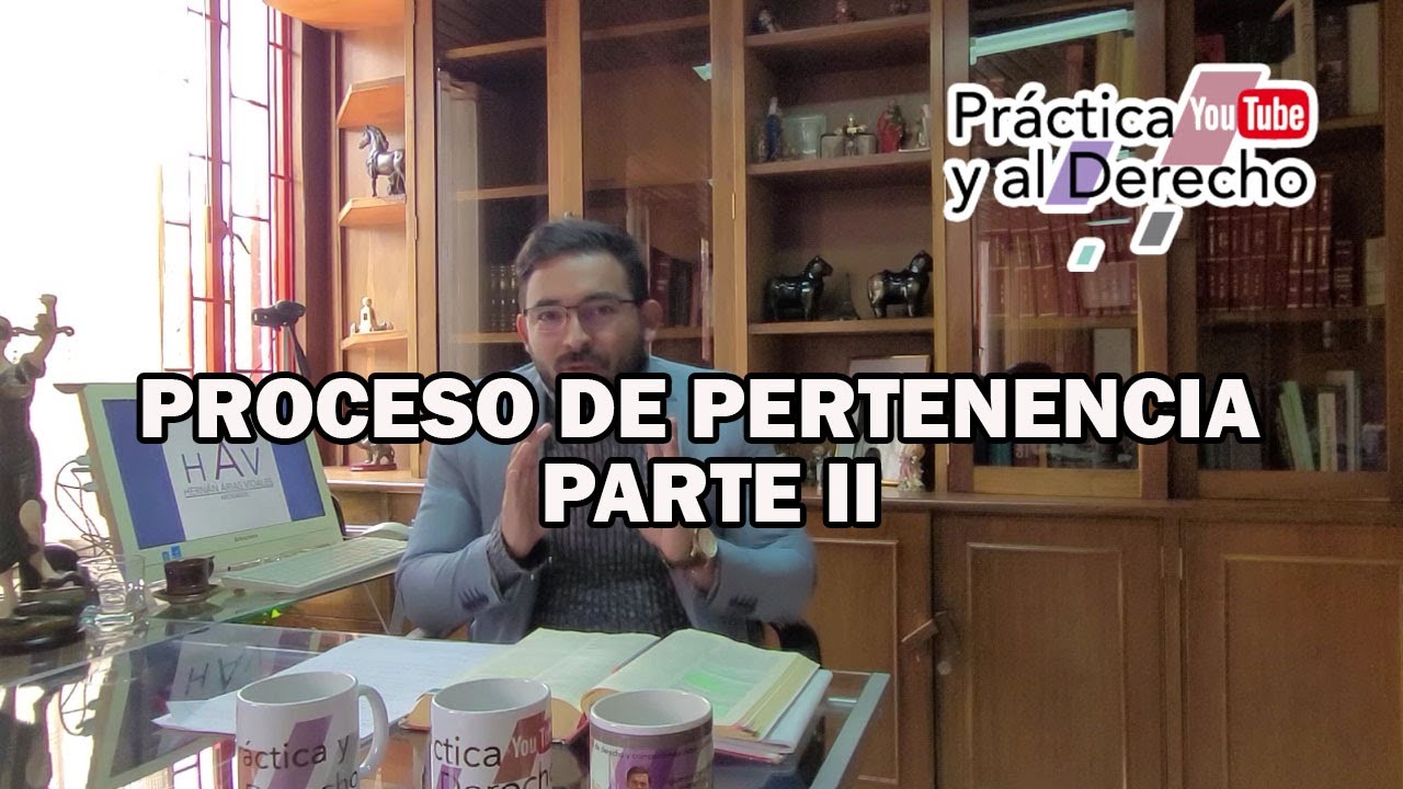 PROCESO DE PERTENENCIA | PARTE 2| COLOMBIA, ABOGADOS LITIGANTES.