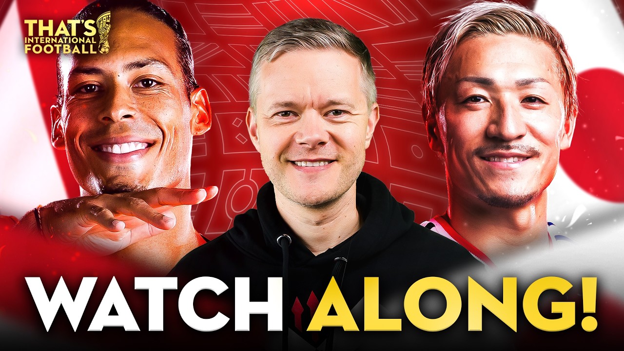 NETHERLANDS vs JAPAN WORLD CUP 2026 Watchalong with Mark Goldbridge