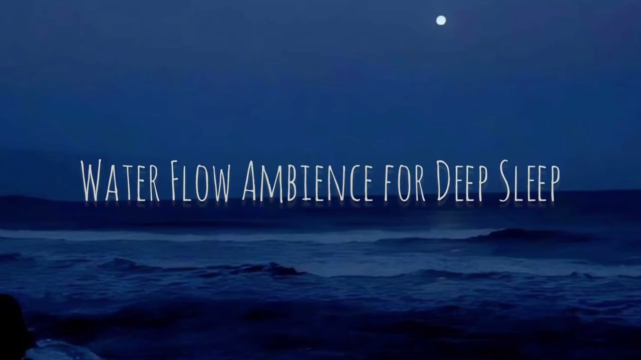 Gentle Water Flow Ambience 🌊 | Relaxing Stream Sounds for Sleep, Study & Stress Relief (No Music)