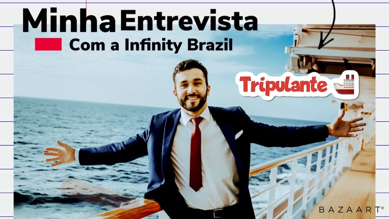 Minha Entrevista em Inglês com a Infinity Brazil. #tripulante #navios #vendas