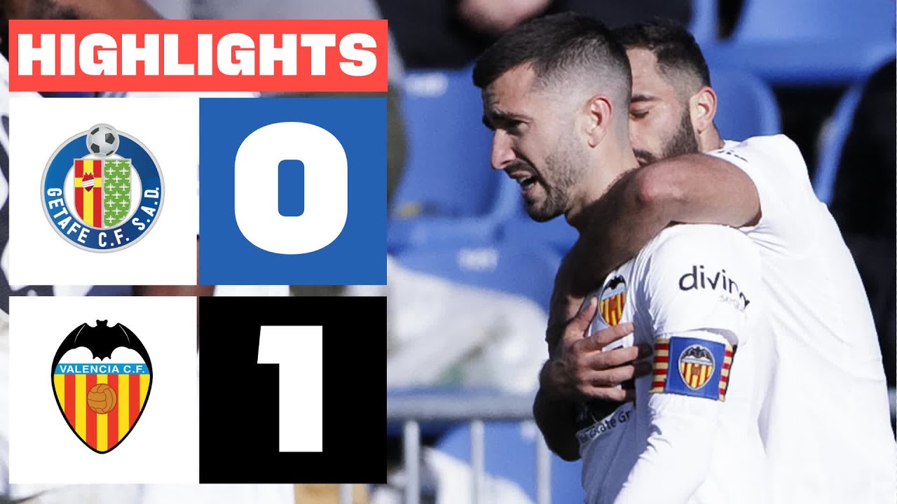 GETAFE CF 0 - 1 VALENCIA CF | RESUMEN LALIGA EA SPORTS