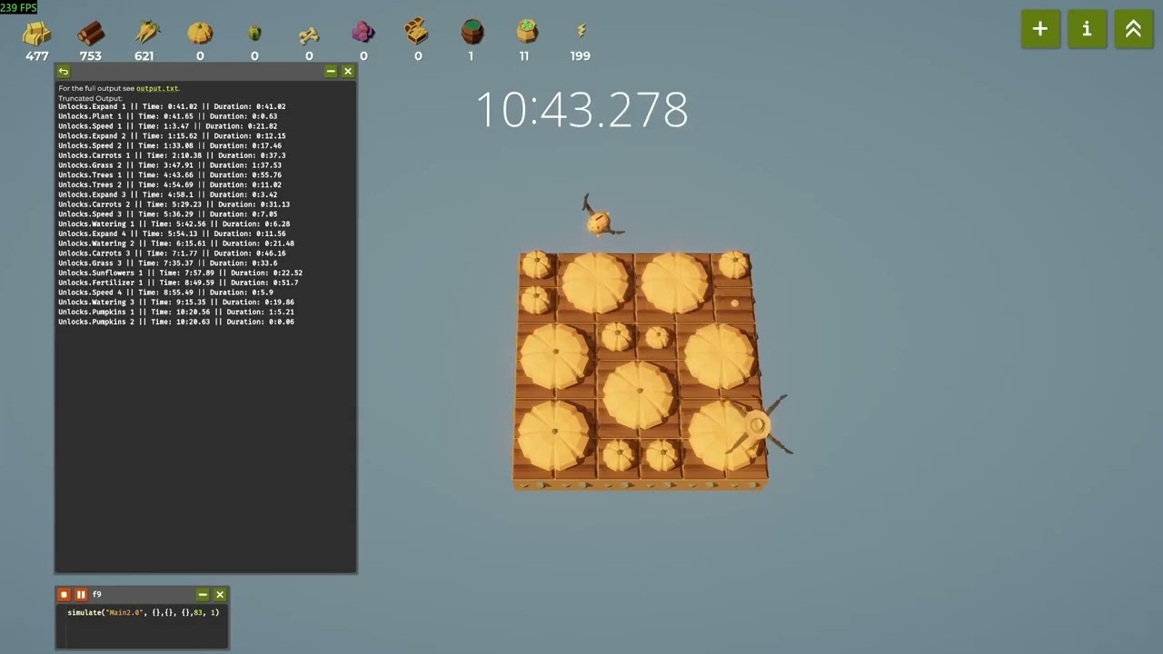 The Farmer Was Replaced WORLD RECORD FULL RESET (28:03)
