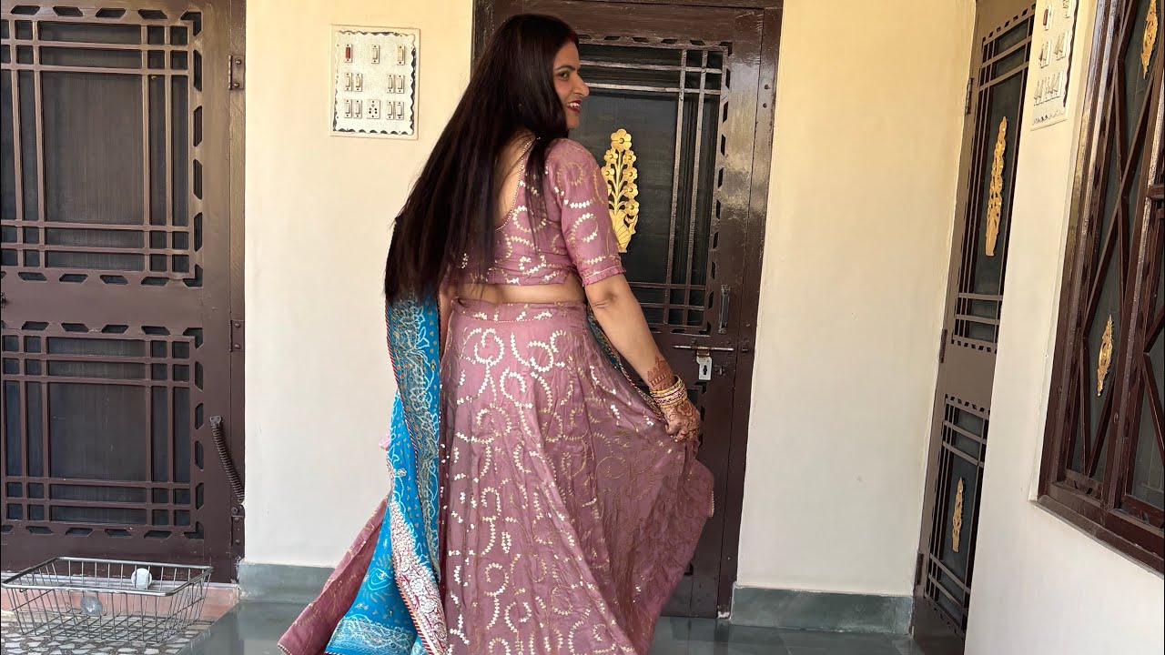 Aj mne try kiye etne sare lehanga | sadi ki preparation | 