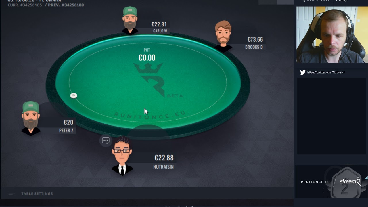 PLO 20 on RunItOnce - Sunday Sprint - April 28 #1
