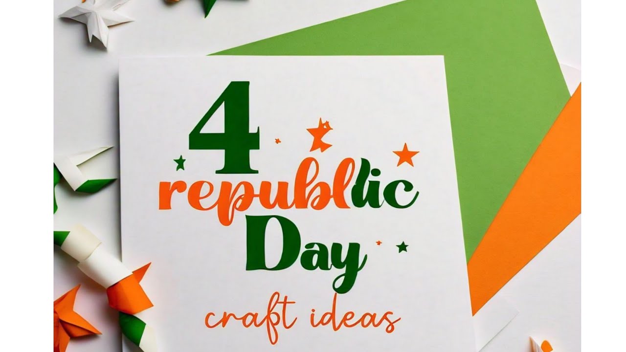 4 republic day special craft ideas/independence day craft ideas