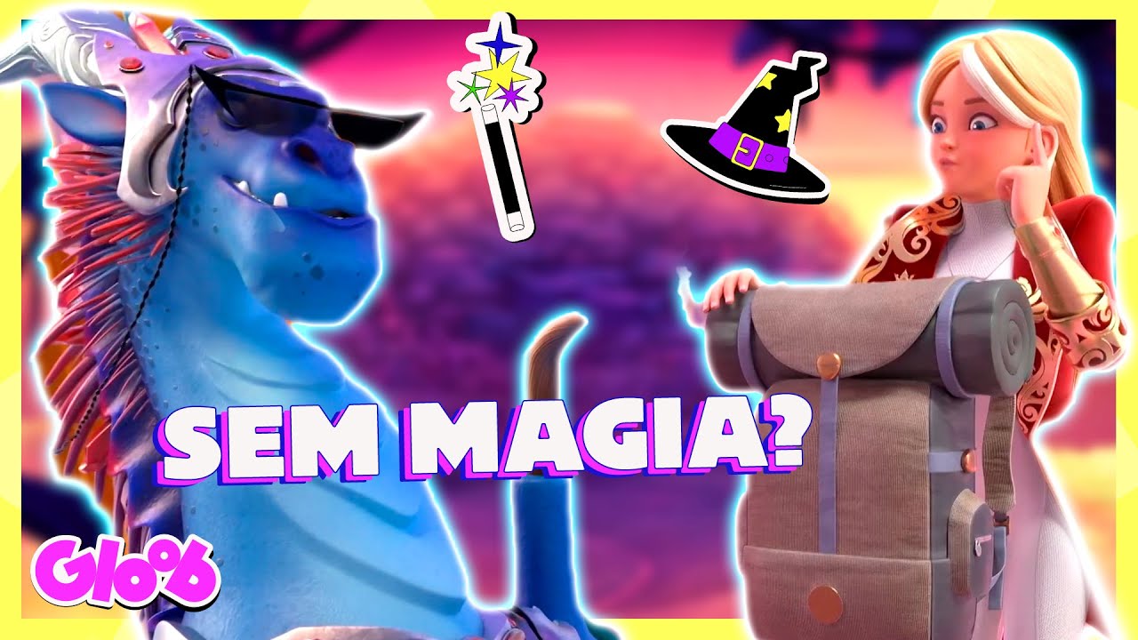 ACAMPAMENTO? MESTRE CHEM DESAFIA TARA DUNCAN! (WITHOUT MAGIC)| TARA DUNCAN 1ª TEMP | Mundo Gloob