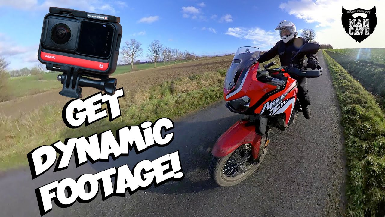 360 Video Camera mount options for your motorcycle - Insta 360 One R