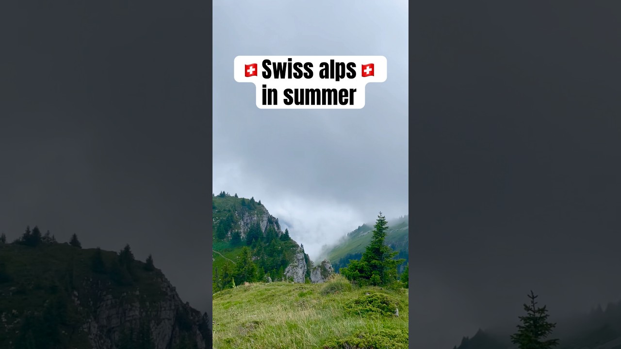Swiss🇨🇭alps in summer #swissalps #mountains #swisslandscape #nature #adventure #hiking