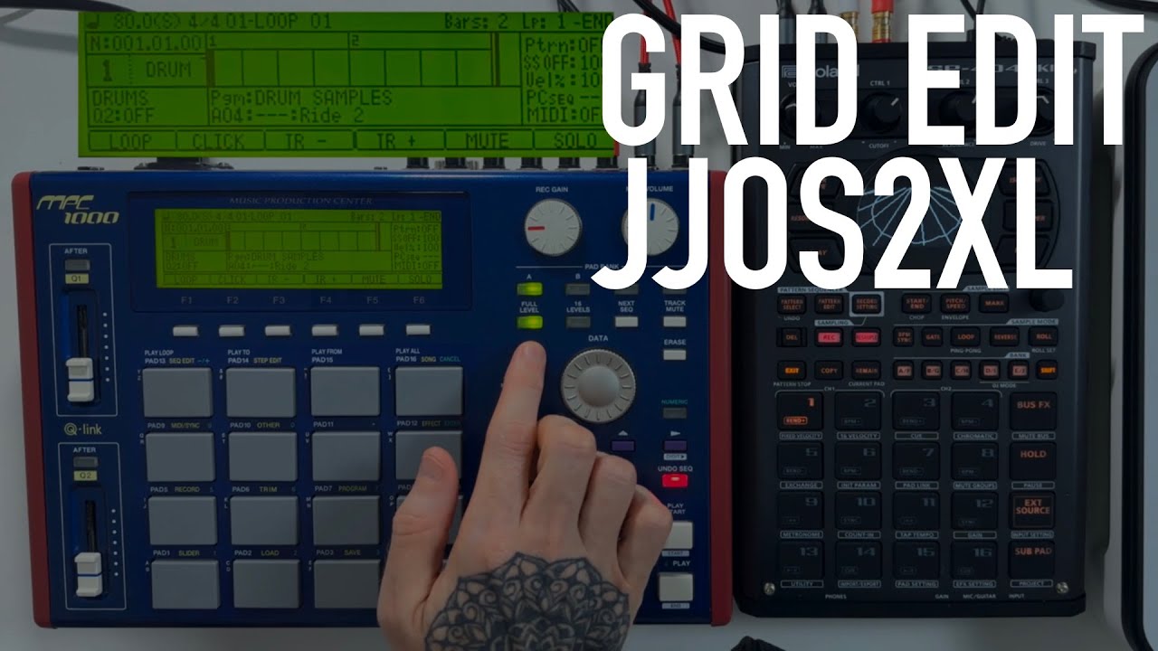 Grid Edit Basic Functions MPC 1000 JJOS2XL - NervousCook$