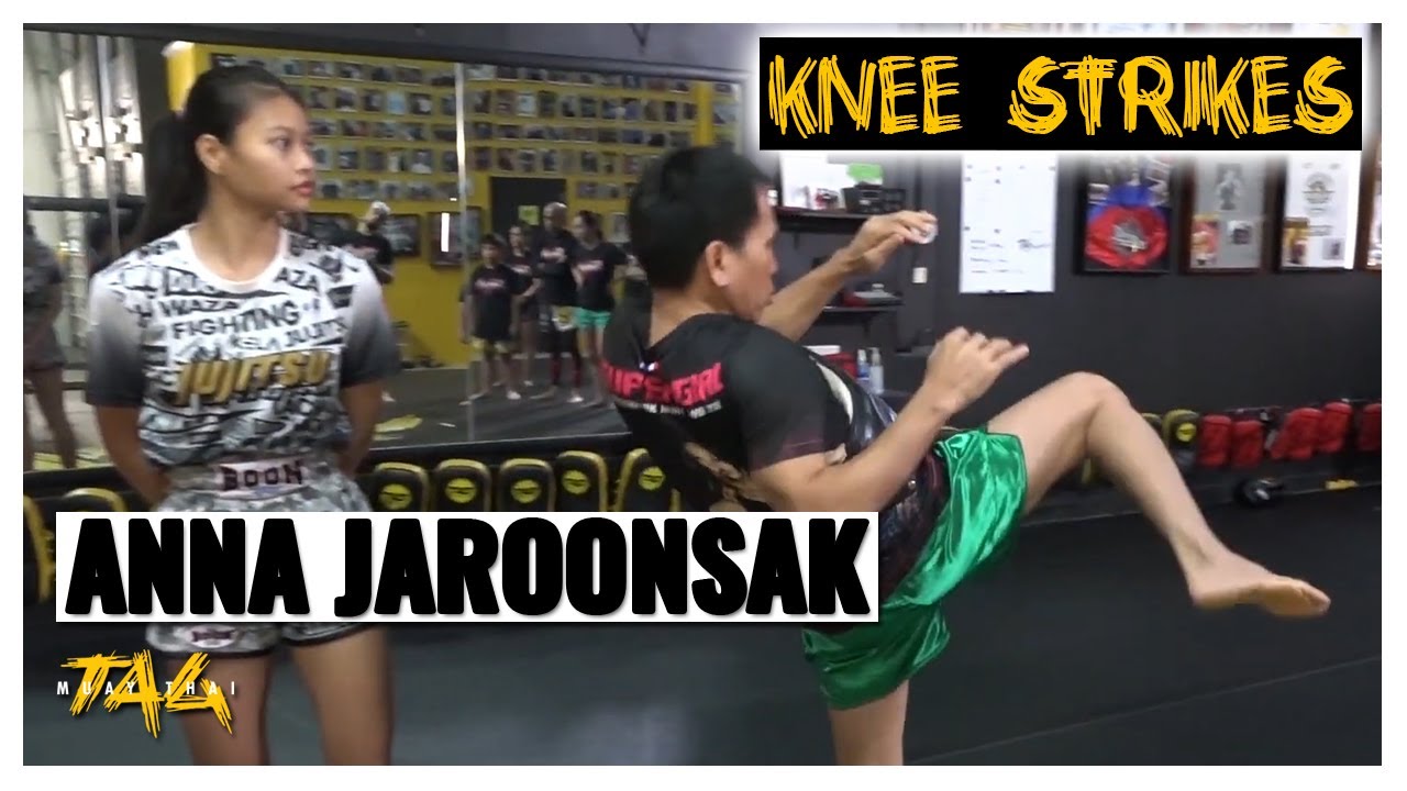 Hip Position and Angle for Knee Strikes with Anna 