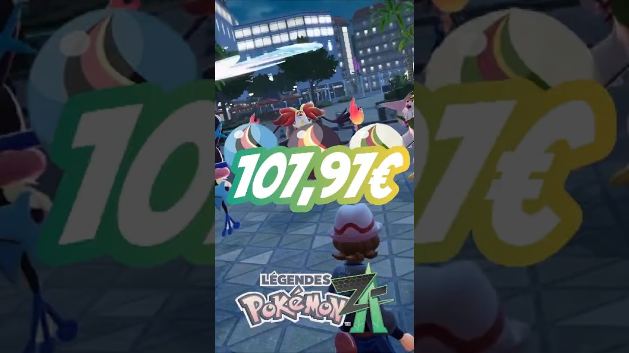 ⚠️ L&Eacute;GENDES POK&Eacute;MON Z-A : +100&euro; &agrave; payer pour devenir le MEILLEUR DRESSEUR ?! 😱