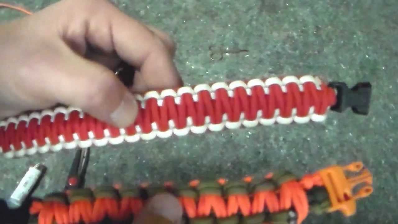 Paracord Double Cobra Weave Variation