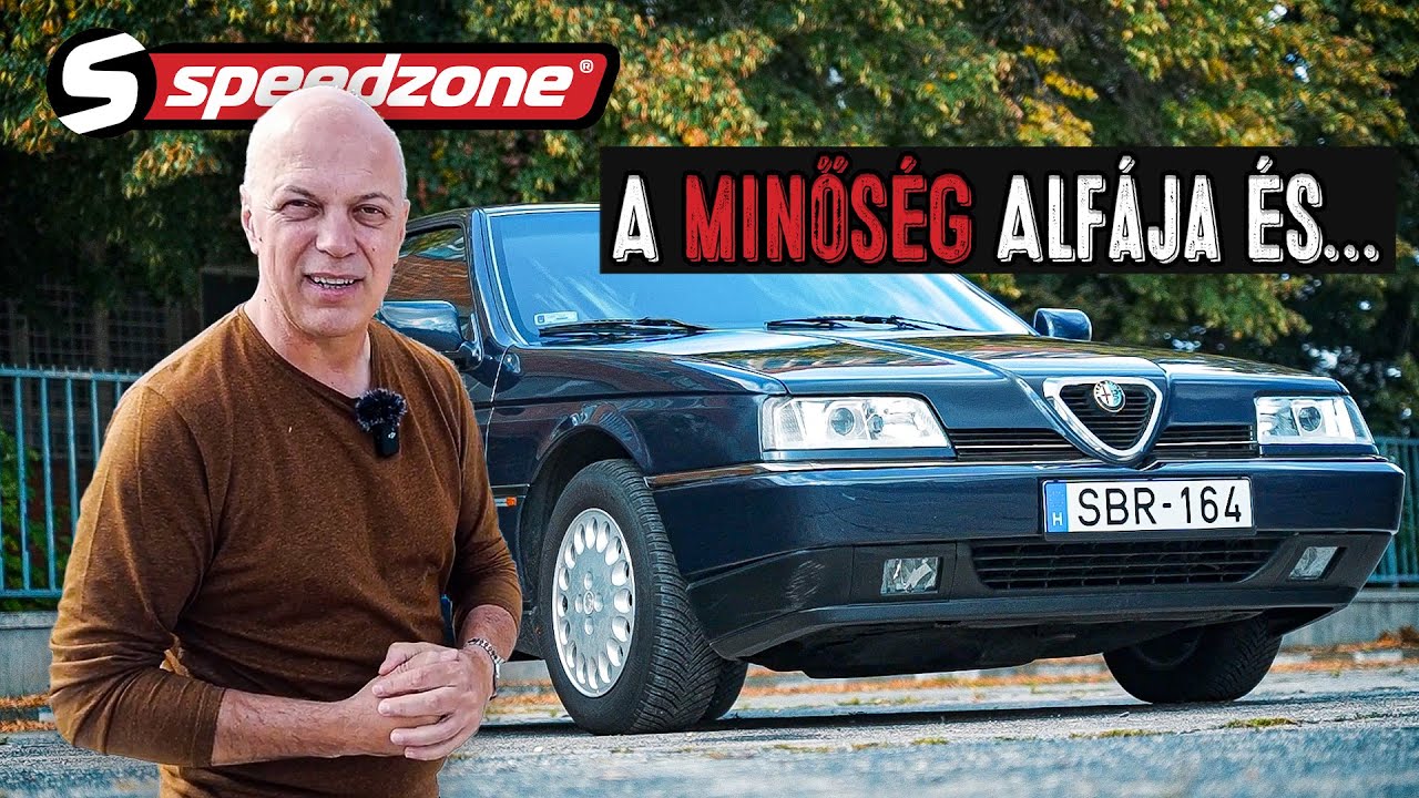 Alfa Romeo 164: A minőség Alfája és... - Speedzone használtteszt