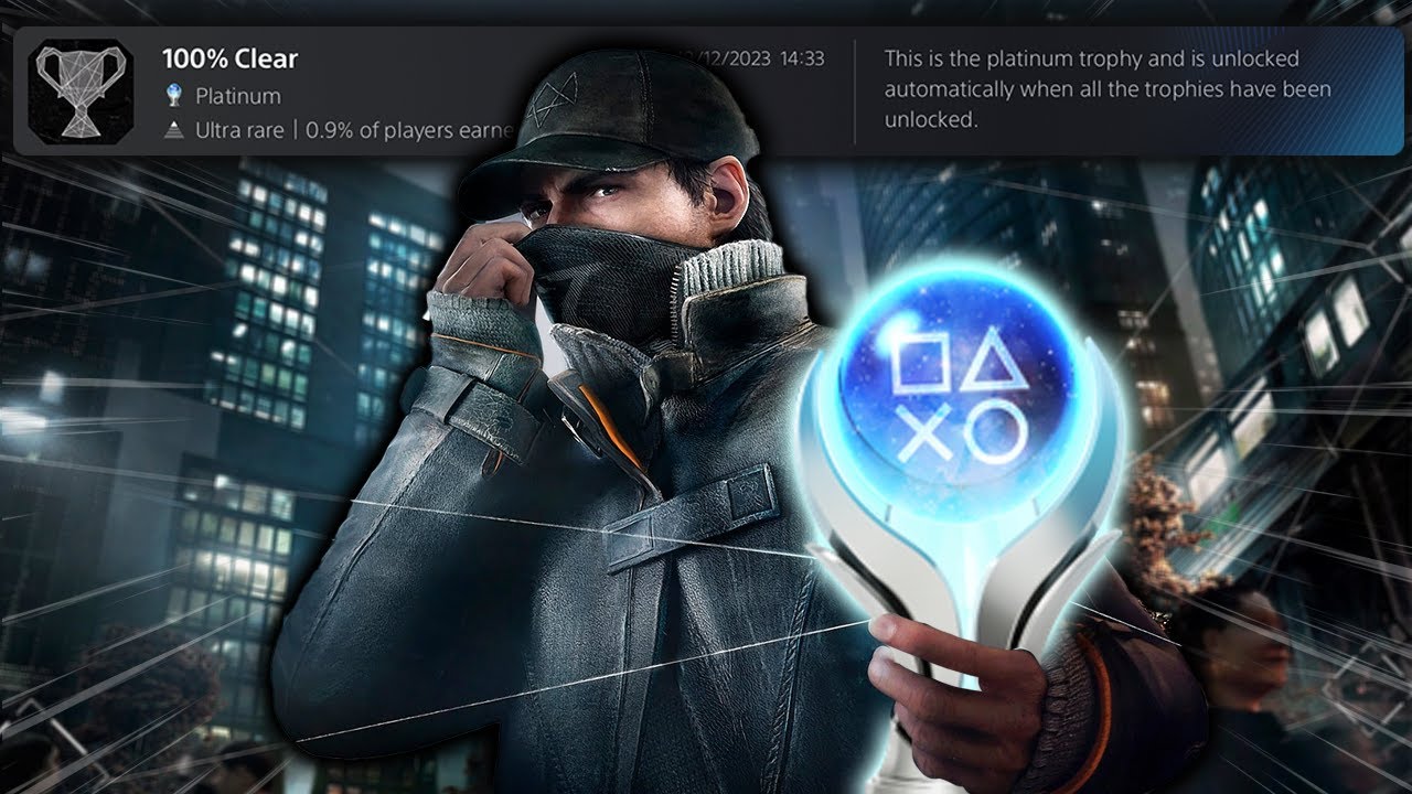 Я НАКОНЕЦ-ТО получил платину за Watch Dogs, и это феноменально