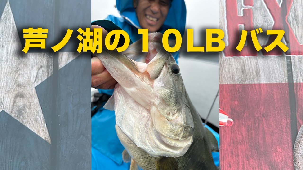2025年 芦ノ湖の１０ＬＢバス