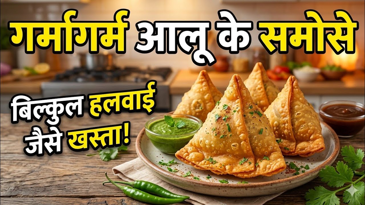 Shop wale samose | इस तरह के समोसे बहुत आसानी से बना सकते हो | 