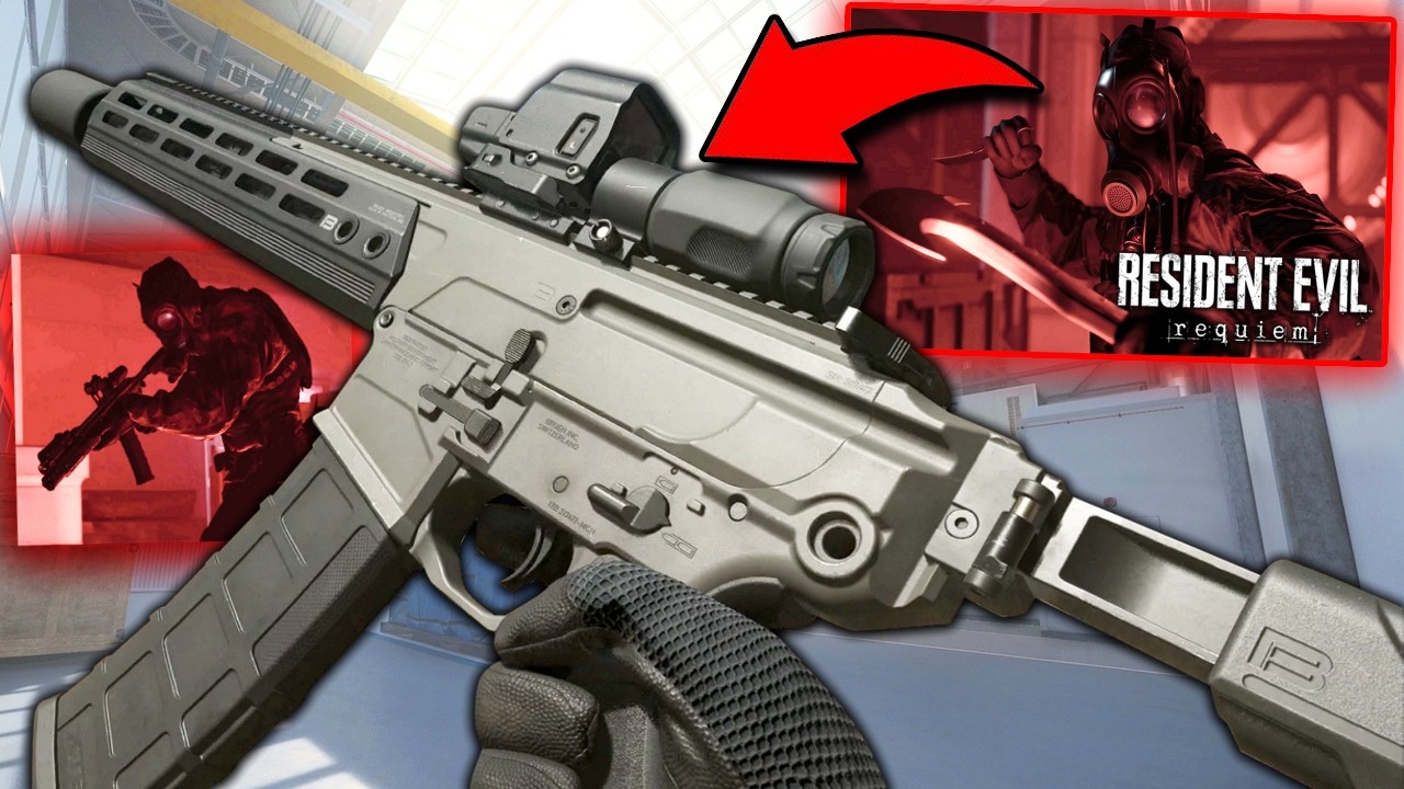 Hunk Custom MCX SBR Rifle from Resident Evil Requiem in Modern Warfare 2 Gameplay 🤯