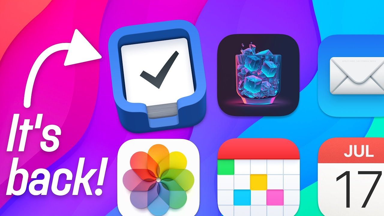 Things 3 is back on my home screen!