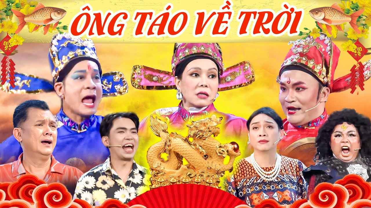HÀI ÔNG TÁO BÀ TÁO TẤT BẬT VỀ TRỜI HỘI NGỘ | HÀI TÁO XUÂN 2024 | HÀI TẾT GIÁP THÌN 2024 MỚI NHẤT