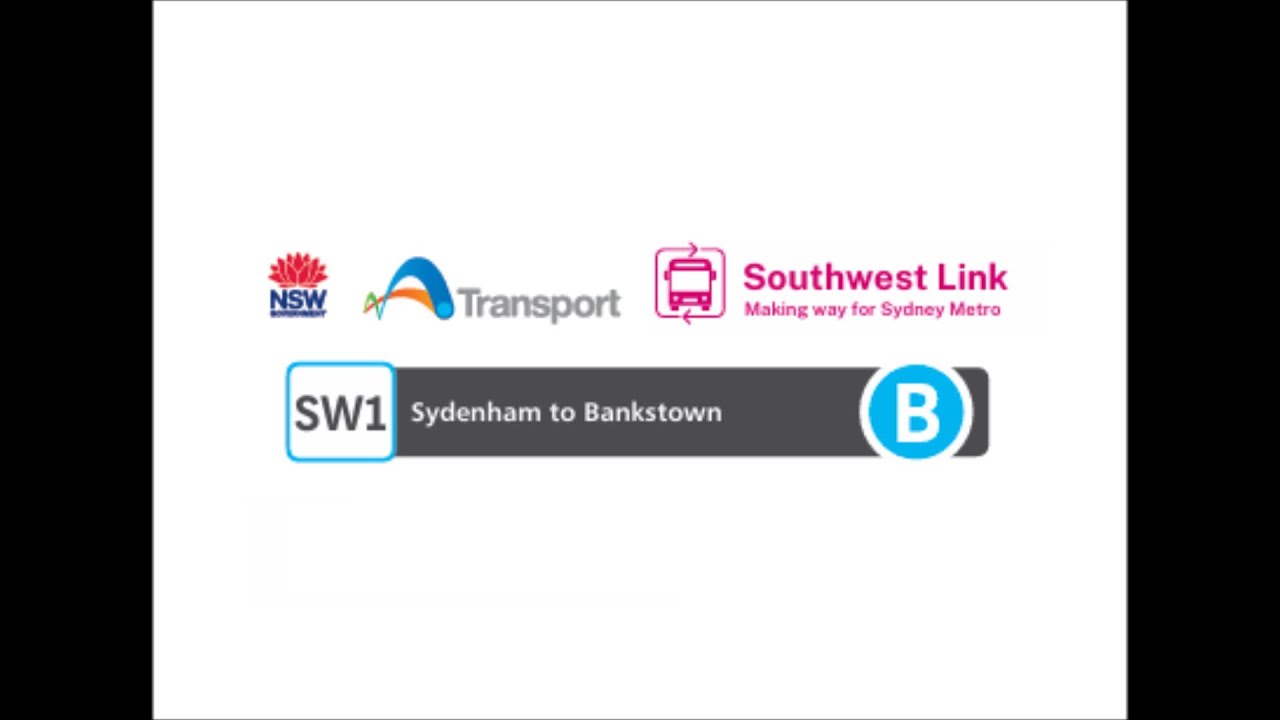 Transport NSW Southwest Link SW1 | Sydenham - Bankstown