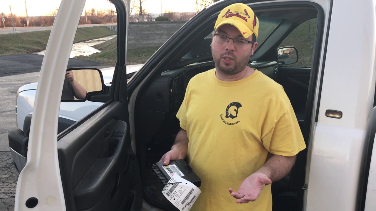 Silverado Sierra Body Control Module BCM programming test