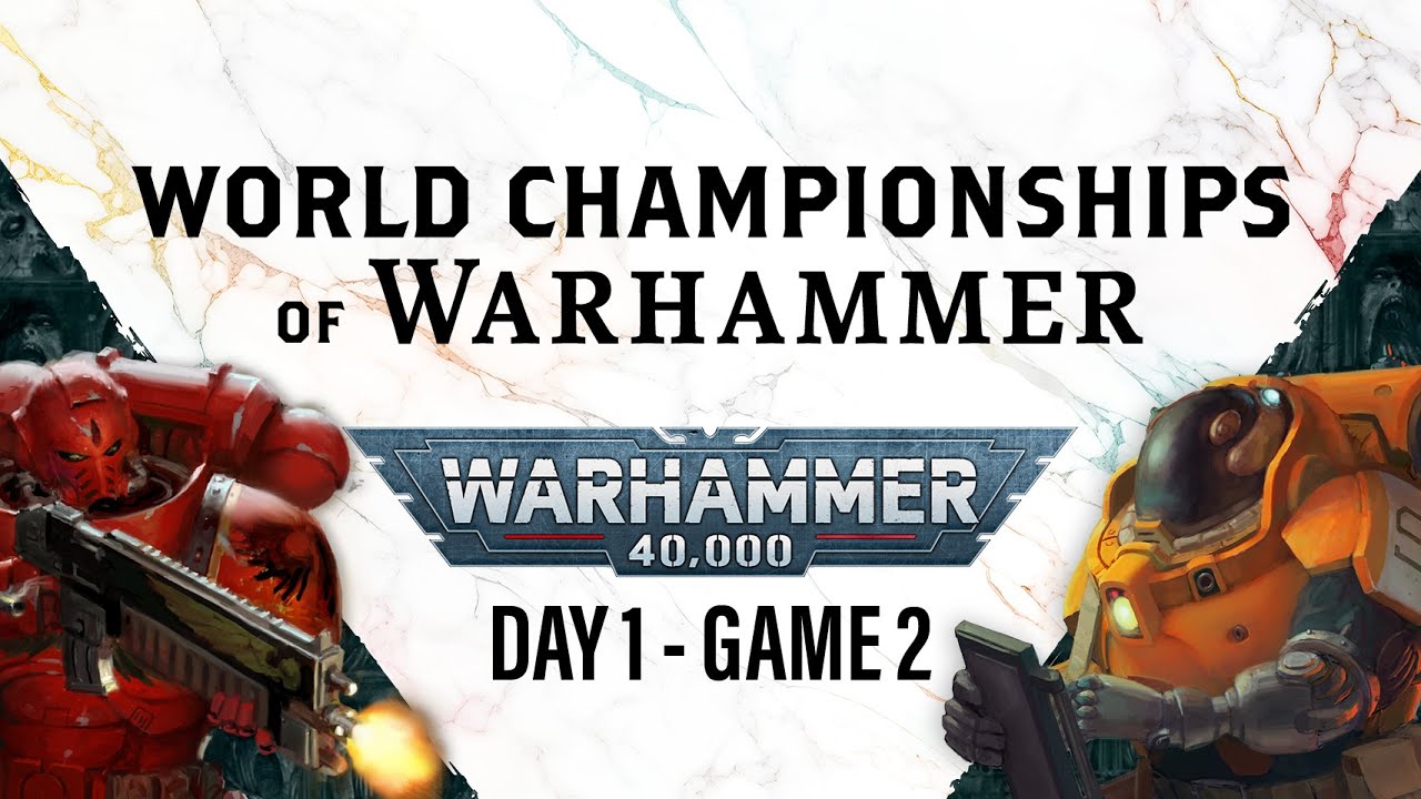 Warhammer 40,000 - Round 2 - World Championships of Warhammer - Leagues of Votann vs. Blood Angels