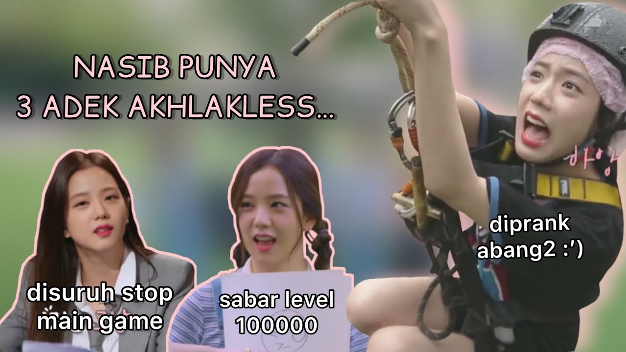 RASANYA JADI KAKAK TERTUA | Jisoo funny moments indo