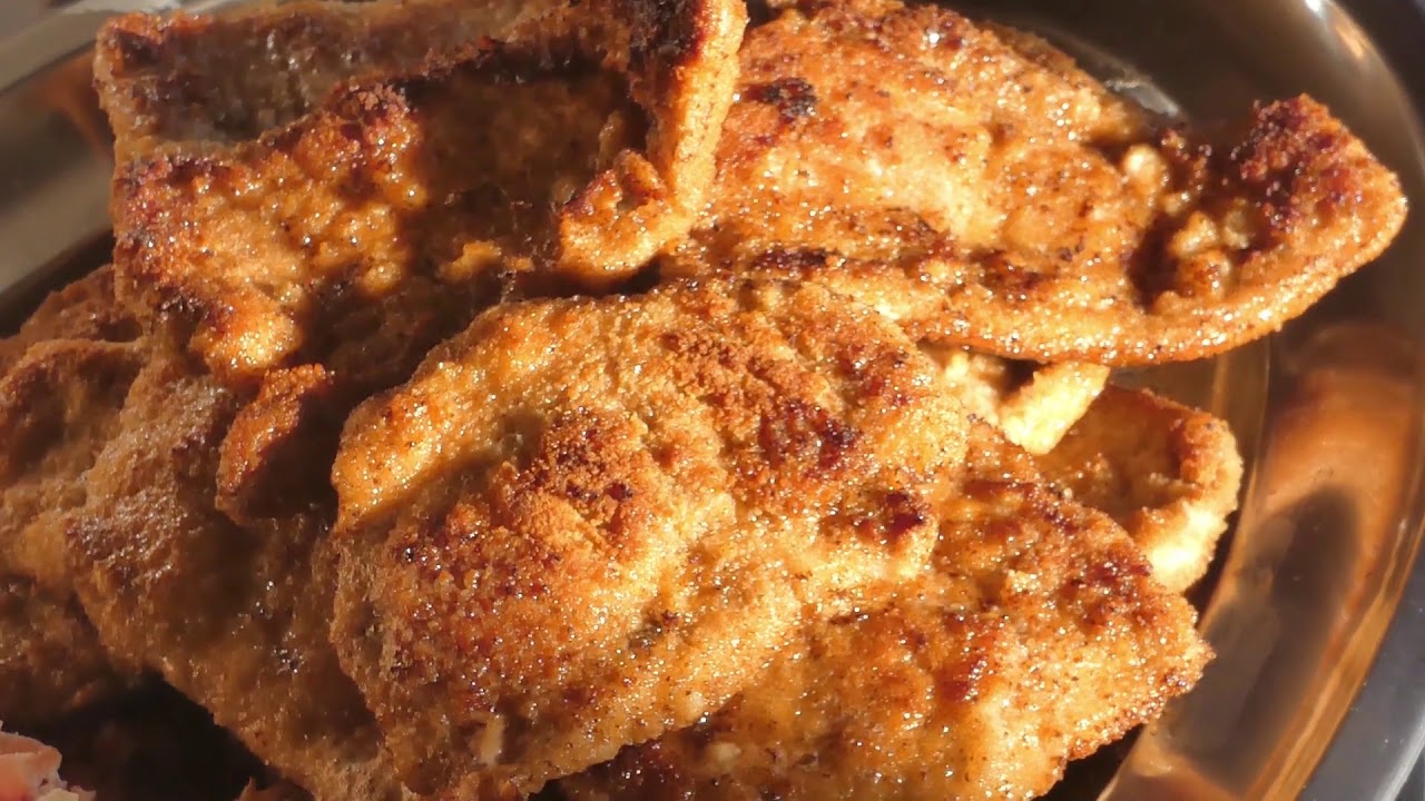 Schnitzel - Partytopf -- Generalprobe in der Gartenküche!