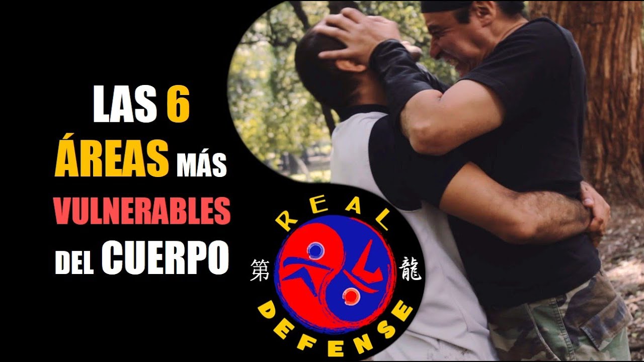 Las 6 AREAS mas VULNERABLES del cuerpo en la DEFENSA PERSONAL