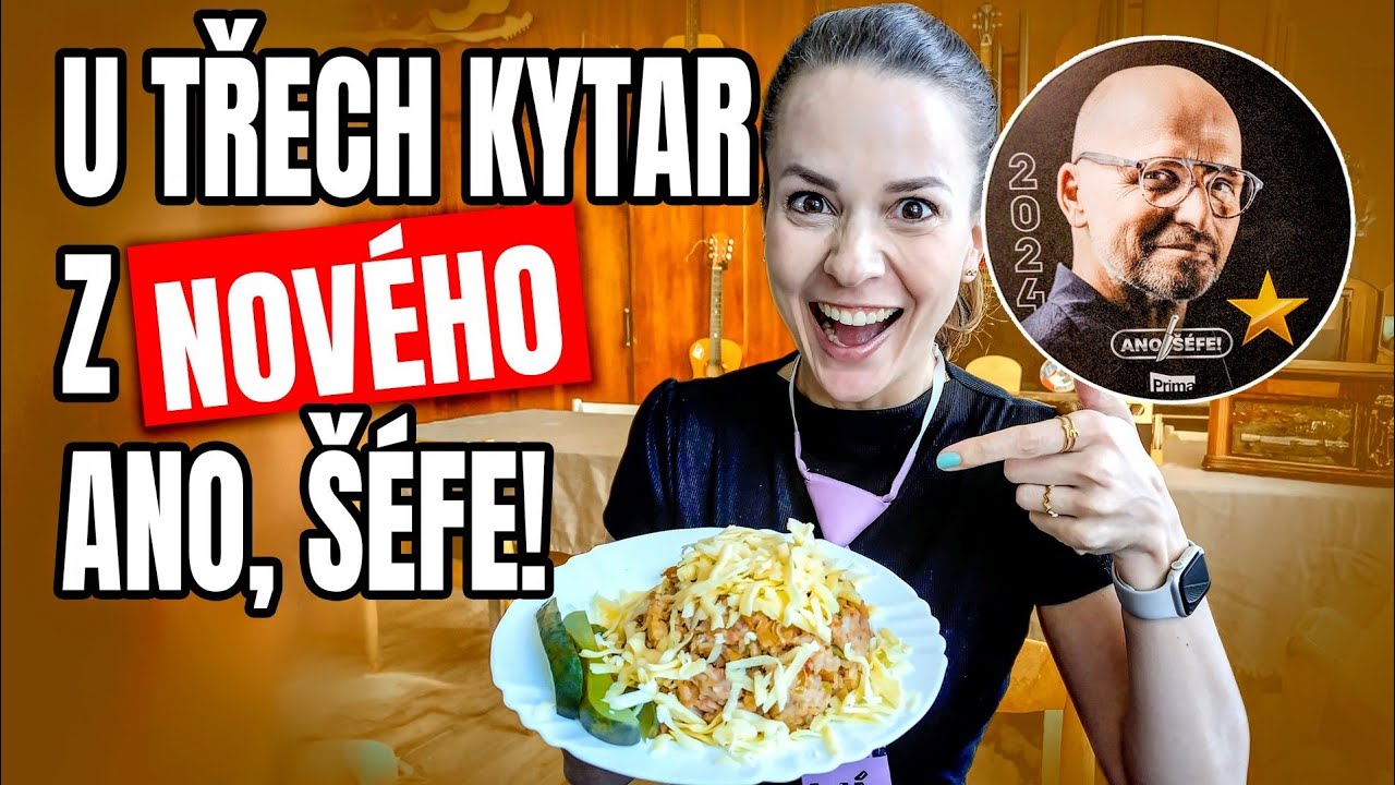Nový díl z ANO, ŠÉFE! 2025? U třech kytar Košice! #anosefe #jídlo #restaurace