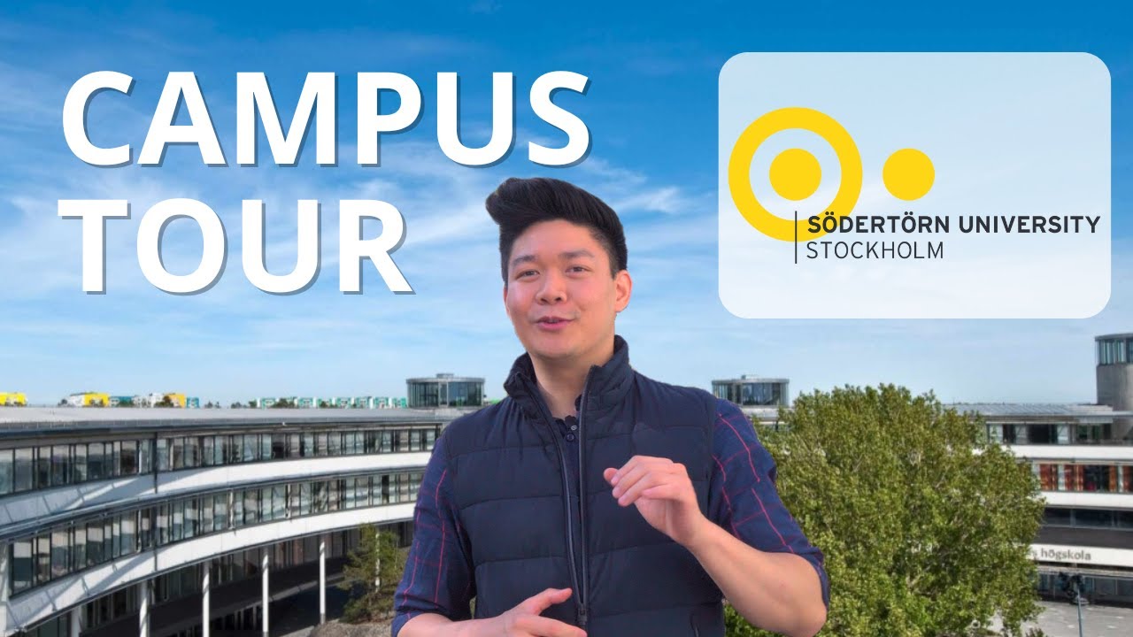 Exploring one of Sweden's youngest and modern universities! Södertörn University Campus Tour
