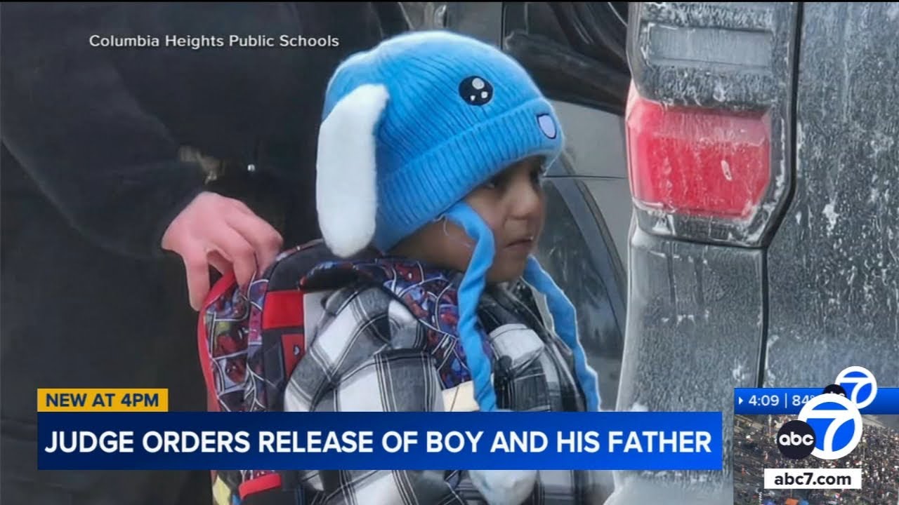 Judge orders 5-year-old Liam Ramos and his dad be released from ICE detention