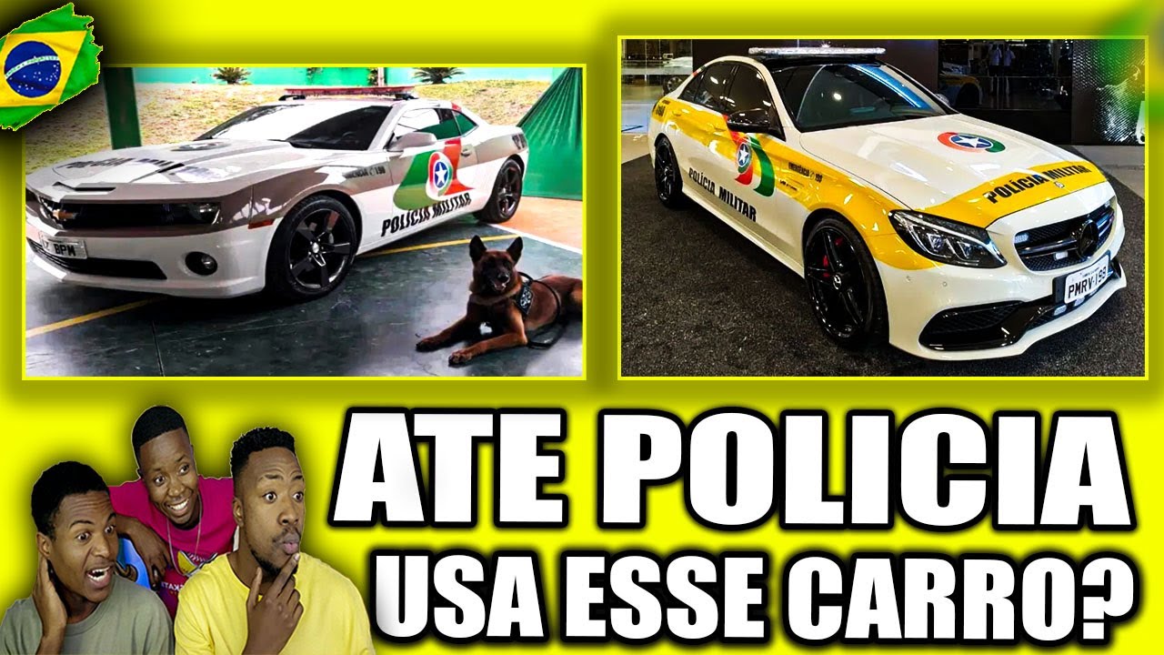 AFINAL POLICIA DO BRASIL USA CARROS DE LUXO!
