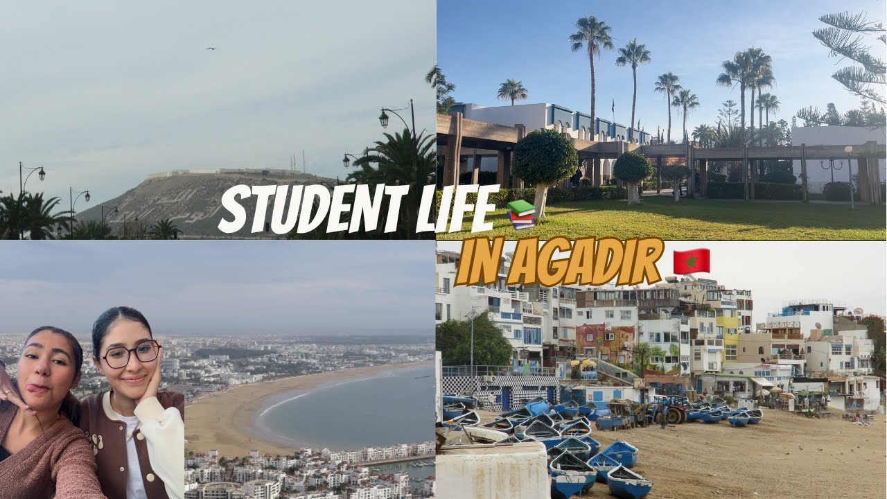 trying the student life fENCG Agadir (for a week)