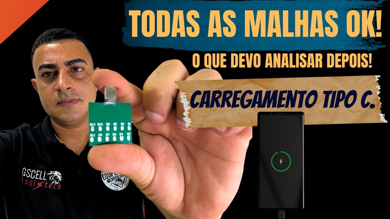 Como Saber Se a Falha Está Por Linha ou Pelo CI de Carga (Falha Carregamento Aparelho Celulares)