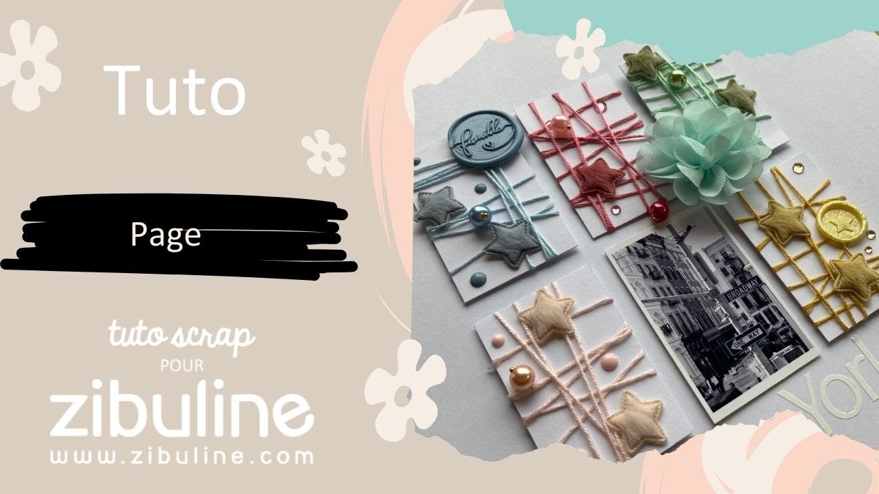 Tuto page par Tutoscrap
