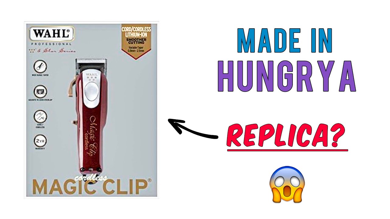 WAHL MAGIC CLIP INLAMBRICA - Made in HUNGRIA (2022)