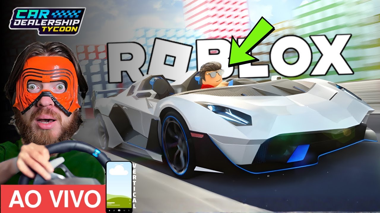 🔴📱 ENTRA A&Iacute; no Roblox e MOSTRA teu CARRO pra mim! | Car Dealership Tycoon
