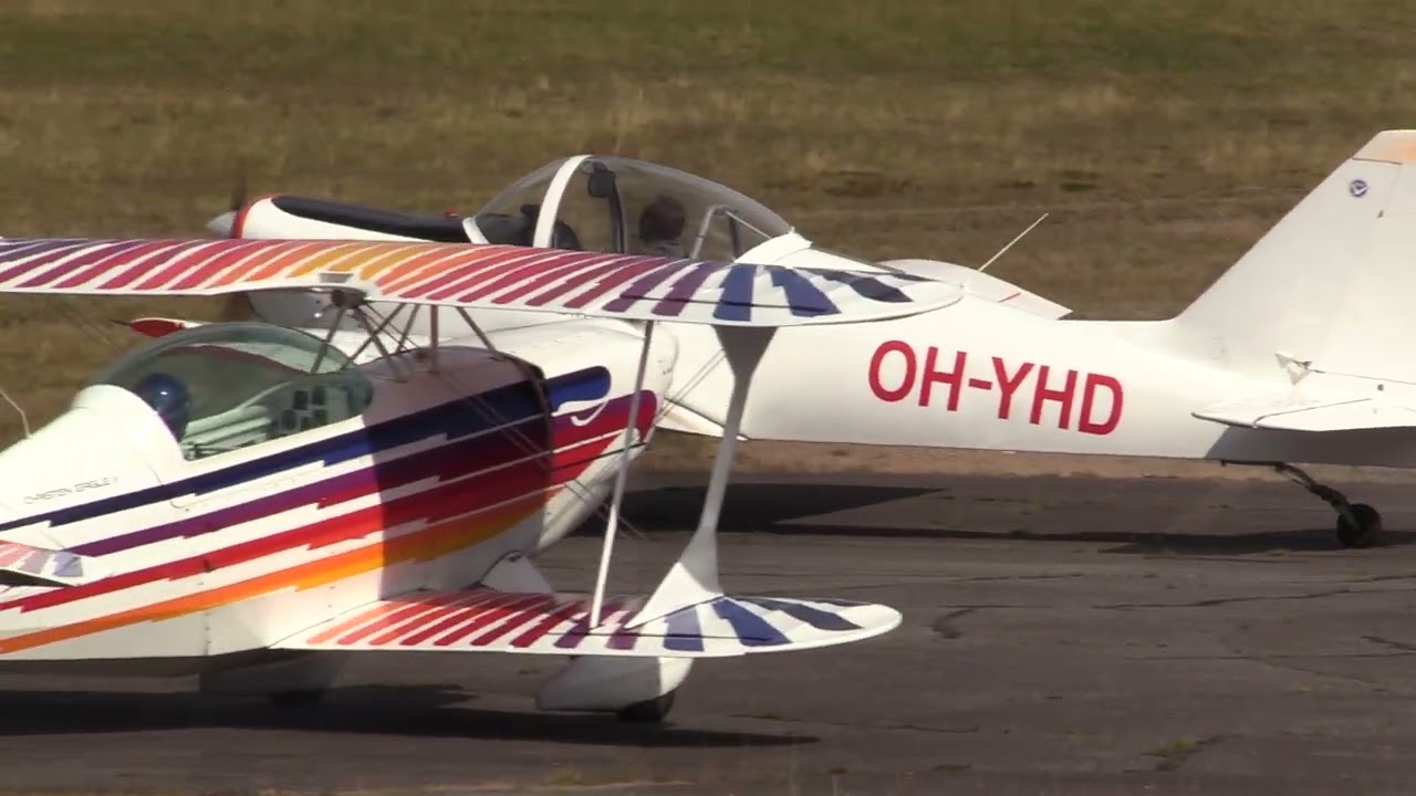 Rauhaisaa toimintaa perjantaina - Jämi Fly In 2023