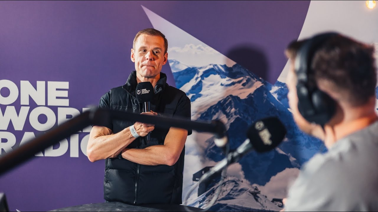 Armin van Buuren interview at One World Radio | Tomorrowland Winter 2025