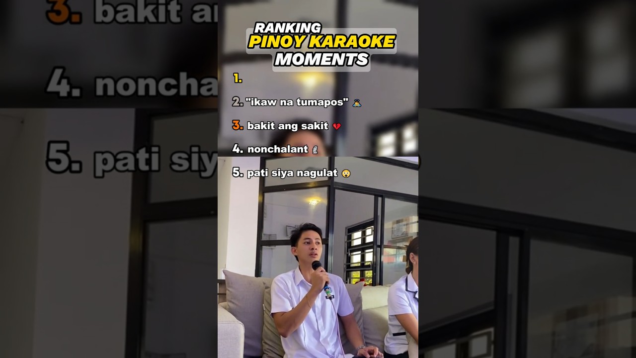Ranking BEST Pinoy Karaoke Moments