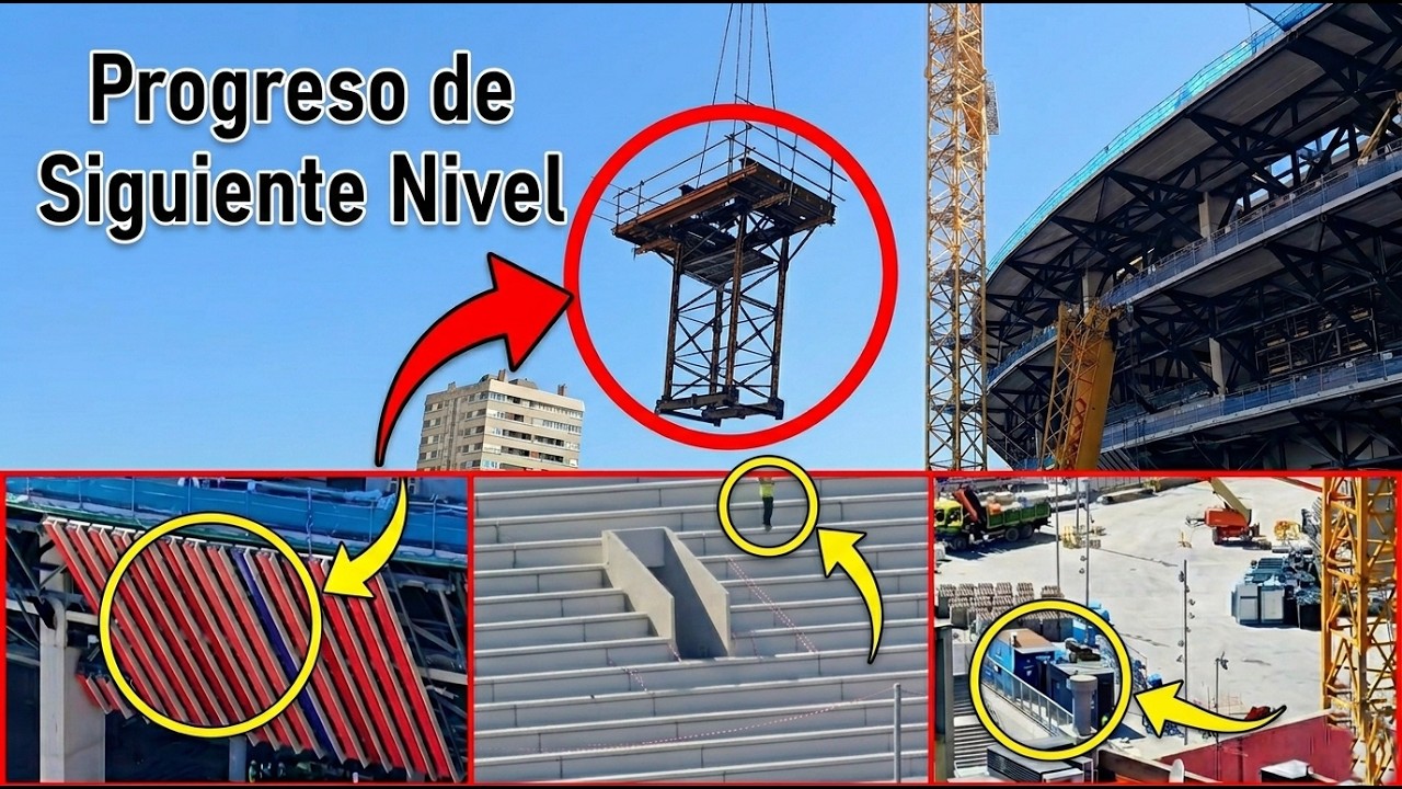 Camp Nou 2026: Avances IMPACTANTES en el Techo, Fachada y Gradas | Actualizaci&oacute;n Final de Abril