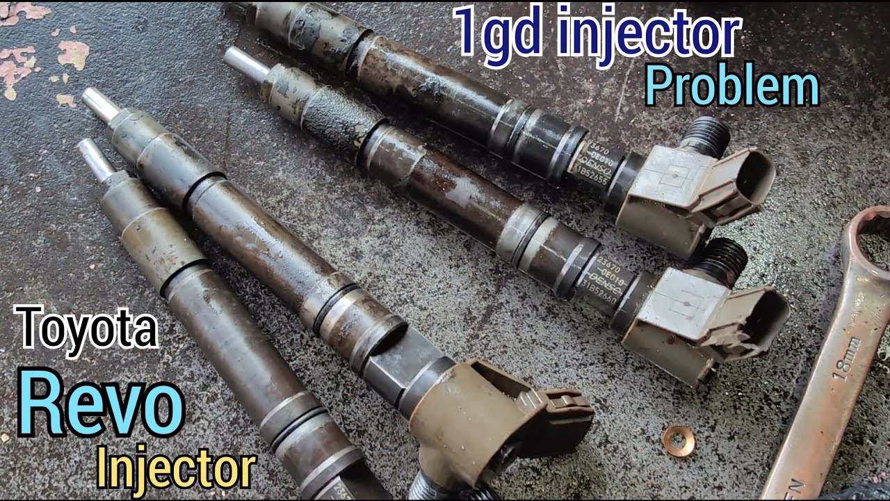 Toyota 1gd engine injector problem checking - Toyota Revo injector - Toyota 1gd injector code