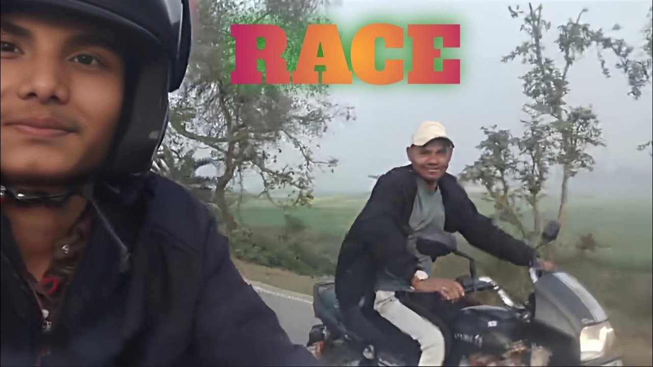 Aaj Race hua bhai vs bhai 😆😄