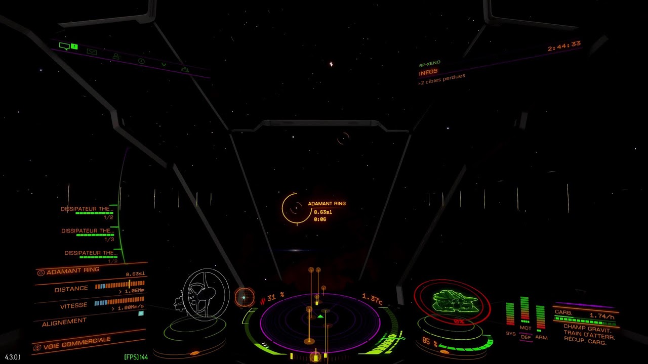 Elite Dangerous-Guerre AX (Thargoid)Live 4K HDR