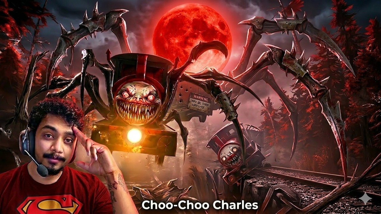 CHOO-CHOO CHARLES KHELTE HAI 🔥 #shortsfeed #shortslive #gaming #shorts #live  #ericislive