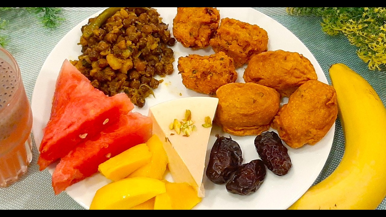 কম সময়ে ঝটপট হেলদি ইফতার রেসিপি😍Dim Aloo Chop Recipe | Healthy Iftar Platter