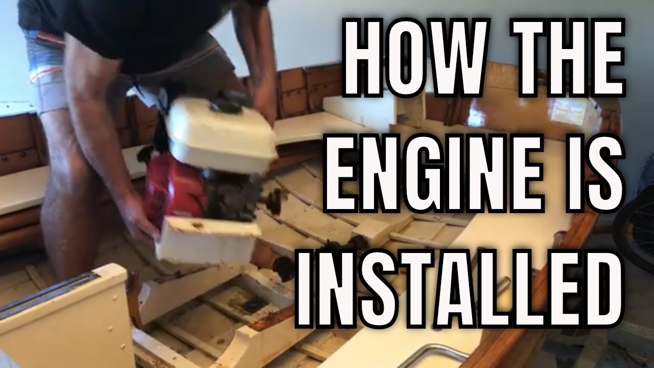 How to install an inboard motor for Sailing Trailer Boats