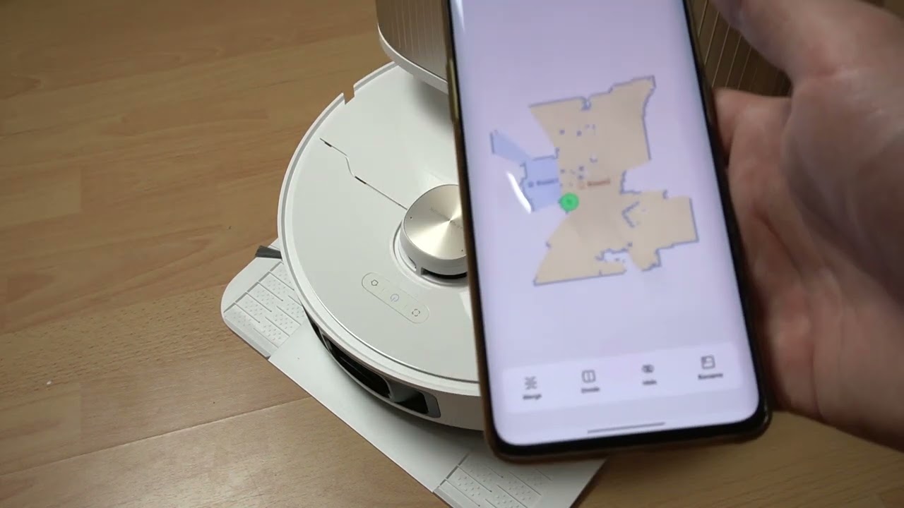 Как обозначить комнаты на карте с помощью Dreame L40 Ultra
